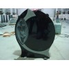 Cross pray carving headstone