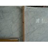 Snow white marble slab