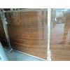 Yellow wood grain marble slab